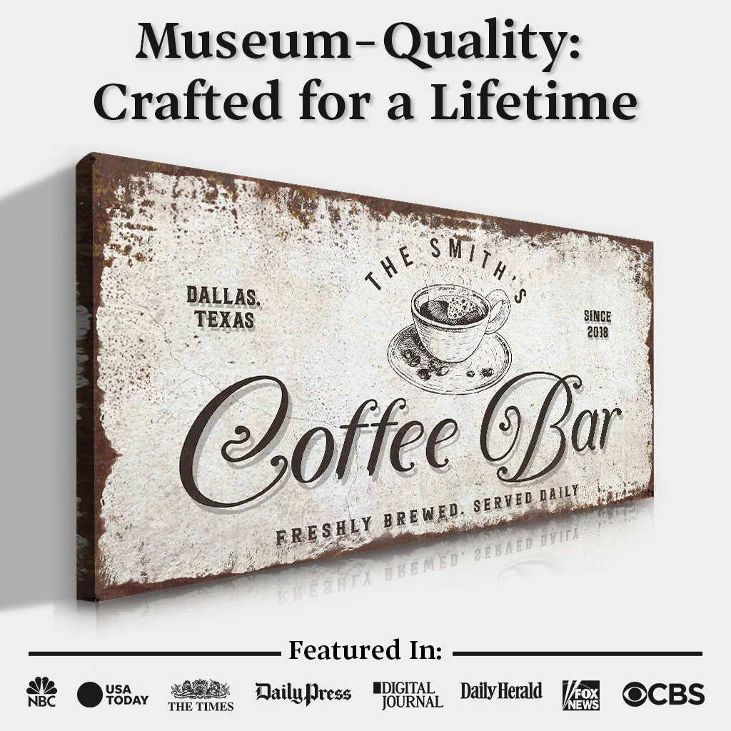 Coffee Bar Sign - Image 6