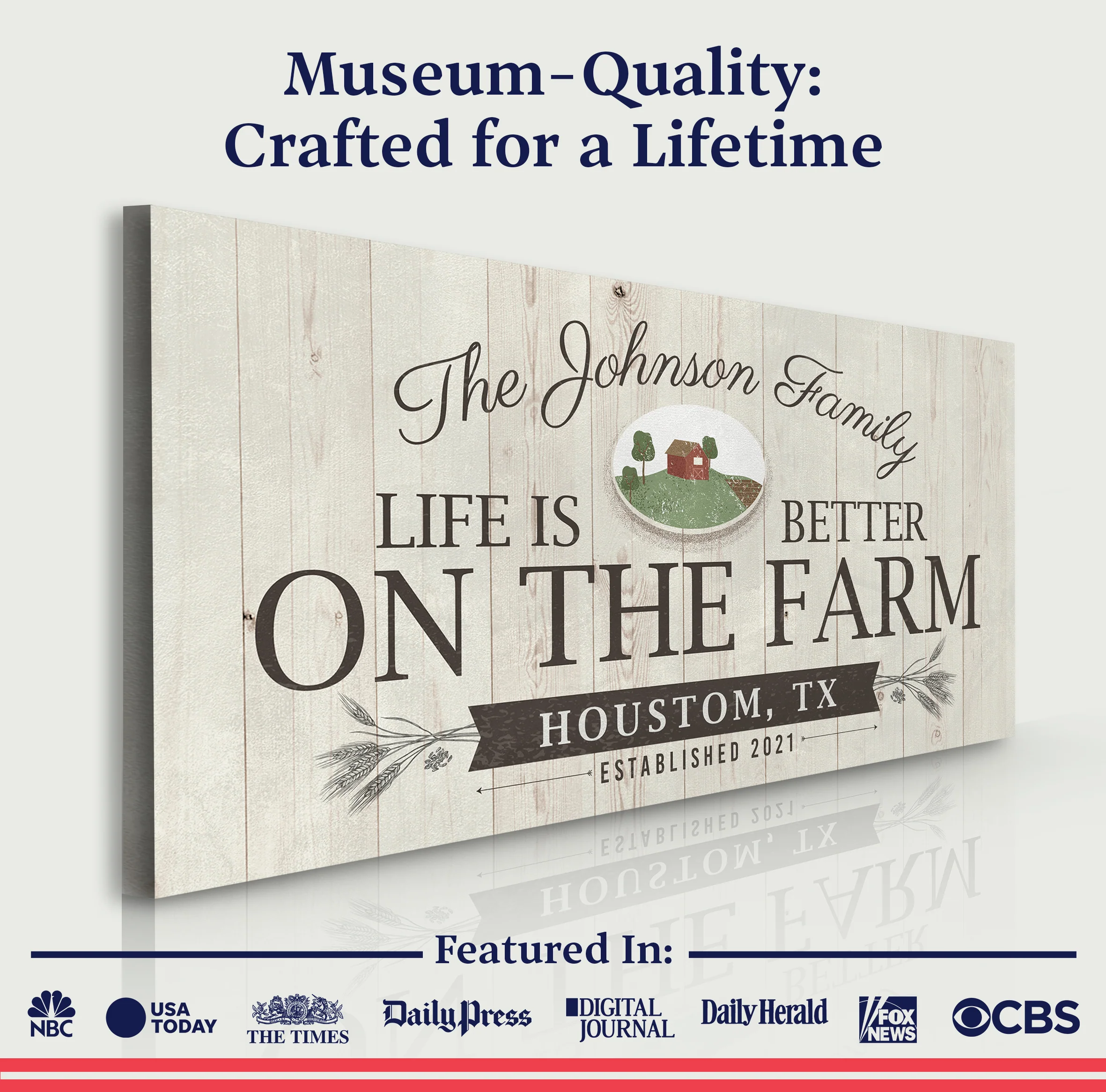 Life Is Better On The Farm Sign - Image 3