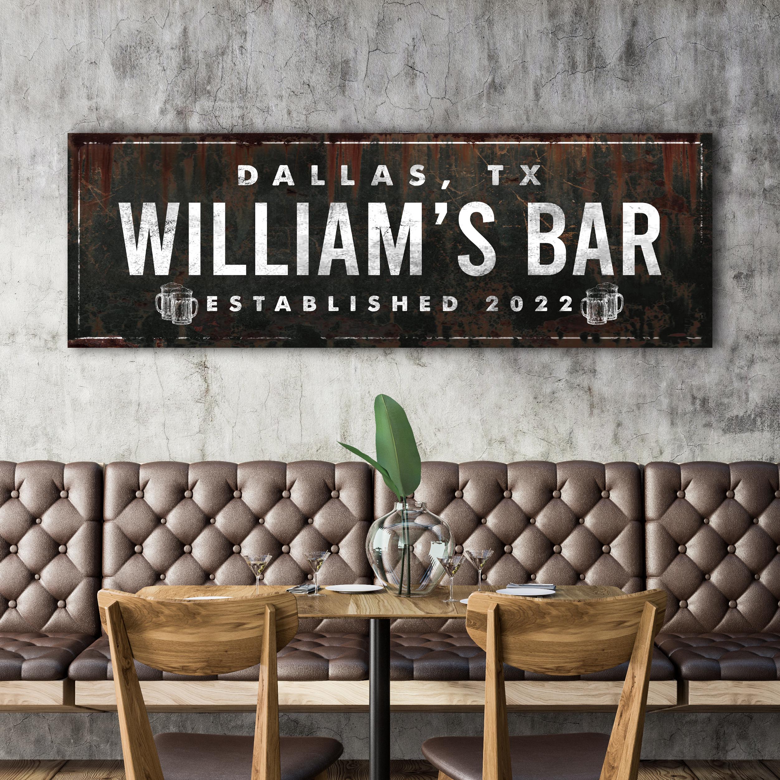 Rustic Bar Sign - Image 3
