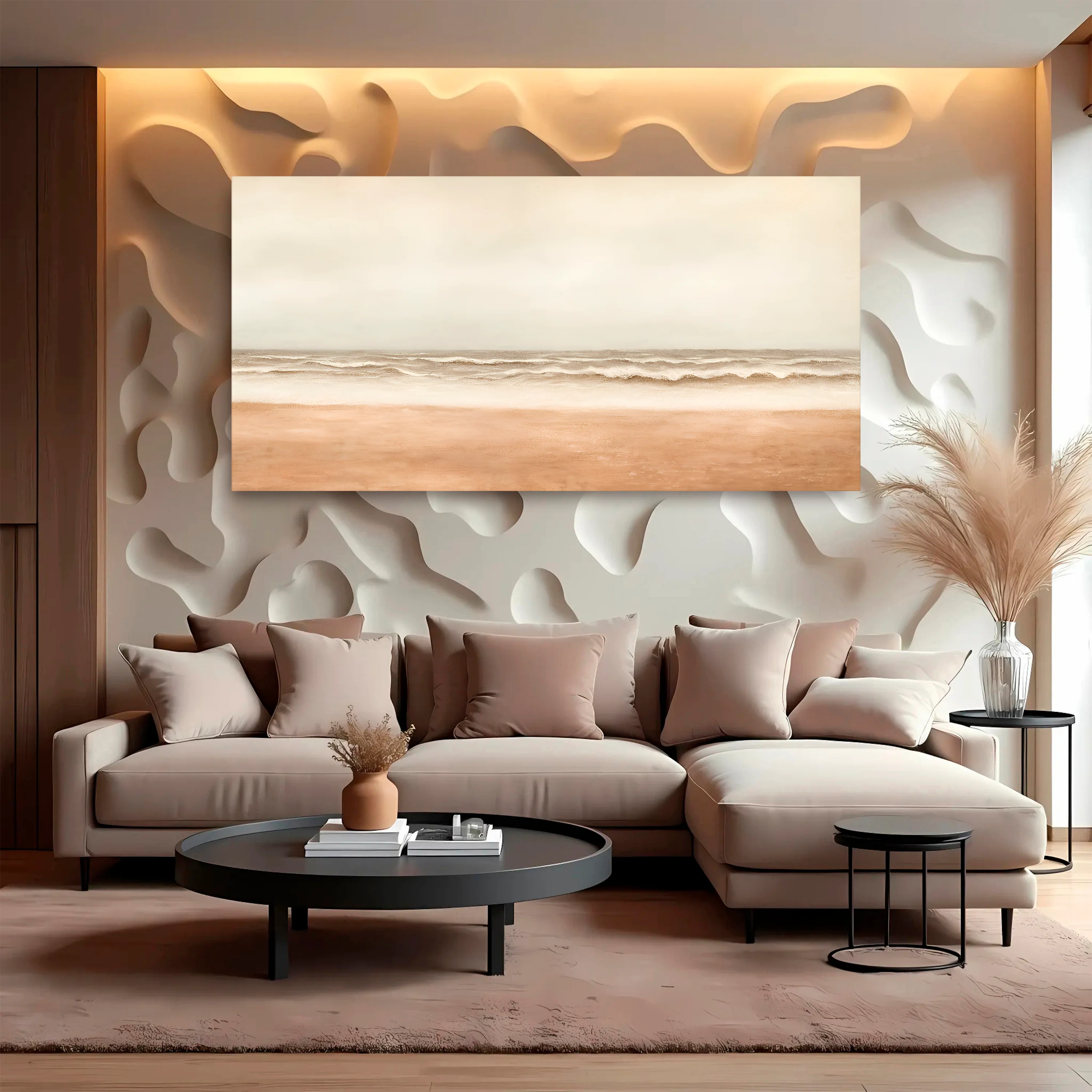 Seascape Abstract Wall Art - Image 4